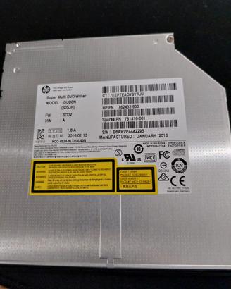 Lettore Masterizzatore CD/DVD RW HP GUD0N (S05JH)