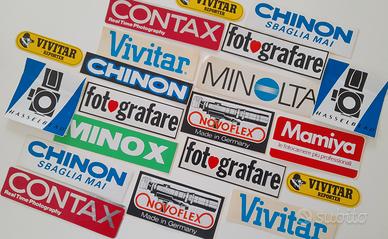 Adesivi fotografici vari.