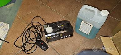 Macchina del Fumo BeamZ S500 con Liquido (4L)