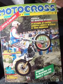 Rivista MOTOCROSS numero 7 del 1988