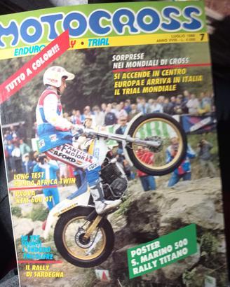 Rivista MOTOCROSS numero 7 del 1988