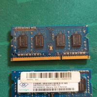 Ram sodimm 4gb (2gb x2) ddr3 1333mhz 10600S Nanya