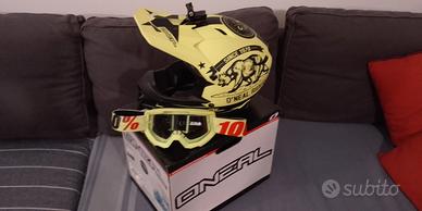 Casco MTB O'NEAL (Taglia S) + Maschera