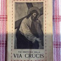 Libretto religioso anno 1948 via crucis