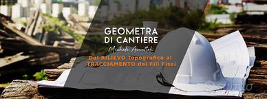 Geometra contabilità giornali lavori tracciamenti