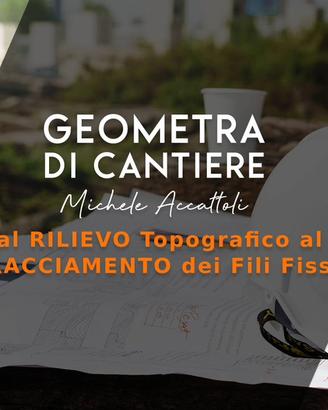 Geometra contabilità giornali lavori tracciamenti