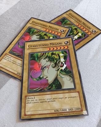 Yu-Gi-Oh: 3x "Gyakutenno Megami"