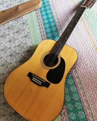 Chitarra Acustica 12 corde ARIA 9024 Made in Japan