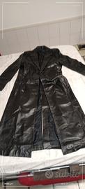 cappotto lungo tipo Matrix vera pelle