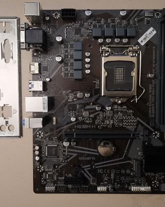 Scheda madre GIGABYTE H510M H non funzionante