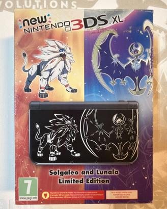 New 3DS XL Solgaleo Lunala LE sigillata