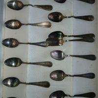 Set di cucchiaini in argento 800 – Vintage