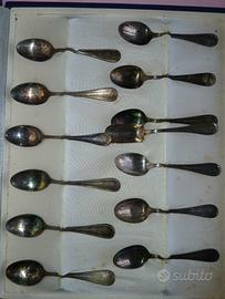 Set di cucchiaini in argento 800 – Vintage