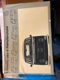 Lubretto uso e manutenzione vw bus 1971