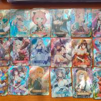 Carte Flower Girl rarità SR  tipo 2 quasi completo