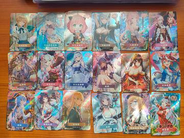 Carte Flower Girl rarità SR  tipo 2 quasi completo