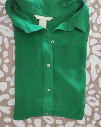 camicia smanicata H&M