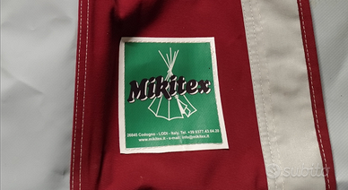 Privacy room Mikitex Bicolore rossa e bianca