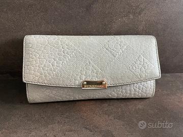 Burberry porter continental portafoglio
