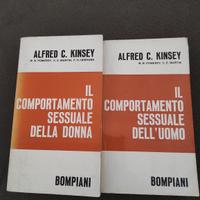 Coppia libri Alfred C.Kinsey 1967