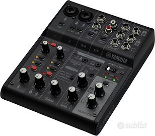 YAMAHA Mixer AG06MK2 -6 Canali per Streaming NUOVO