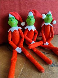 1 Grinch elfo per Elf on the shelf