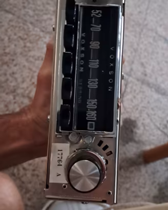 Autoradio d'epoca VoxonSebring anni 60/70 NUOVA.