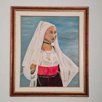 Donna in costume tradizionale Sardo 