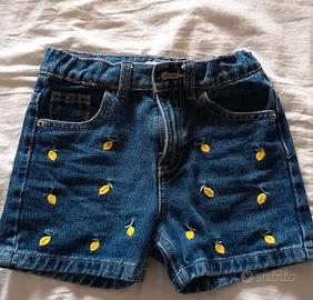 pantaloncini corti bambina