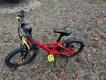 Bicicletta B’Twin 16’’ telaio in alluminio