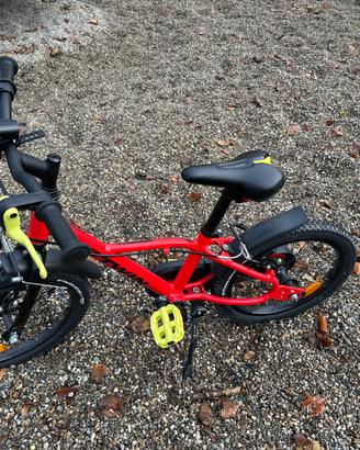Bicicletta B’Twin 16’’ telaio in alluminio