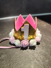 Corona bimba primo compleanno