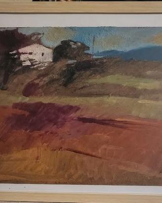 Olio su tavoletta di Paolo Bottai.