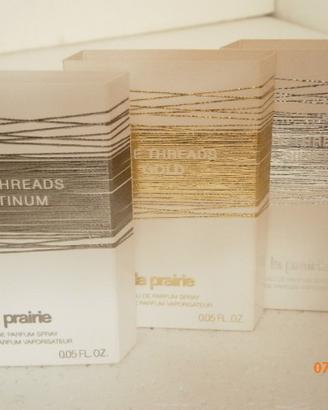 La prairie silver/gold/platinum eau de parfume 1,5