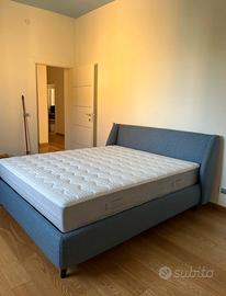 Letto matrimoniale con contenitore