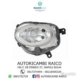 Faro Fanale Proiettore Inferiore Fiat 500 dal 2015
