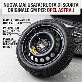 Roota ruotino di scorta Opel Astra j 115 70 16 