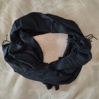 Pashmina nera unisex