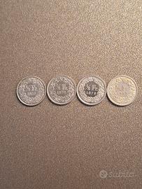 Monete 1/2 Franco Svizzero