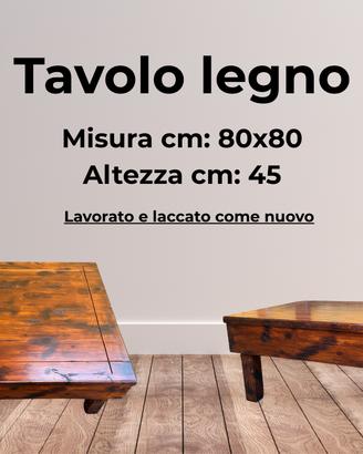 Tavolo in Legno