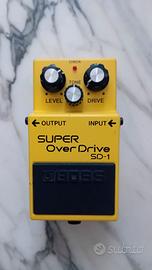 pedale BOSS SUPER OverDrive SD-1