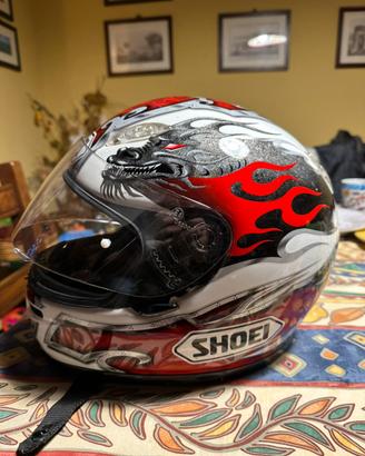 Casco integrale Shoei grafica dragon