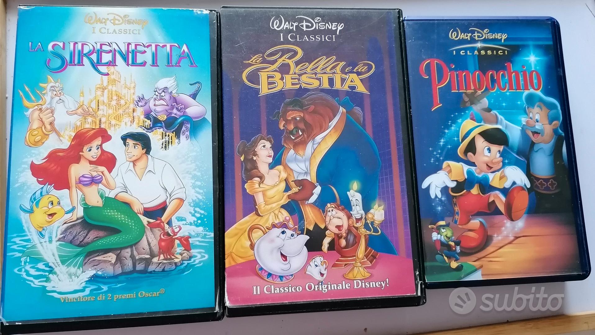 Vhs Disney Anni 90 La Sirenetta La Bella E La Bes Collezionismo In Vendita A Palermo 5926