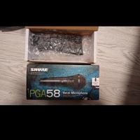 microfono shure pga58 xlr e