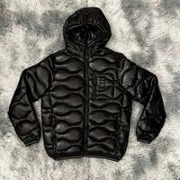 Piumino Blauer Wave Nero Lucido