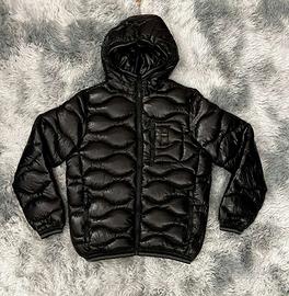 Piumino Blauer Wave Nero Lucido