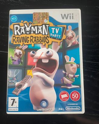Rayman Raving Rabbids TV Party Nintendo Wii PAL