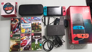 Nintendo switch e accessori 