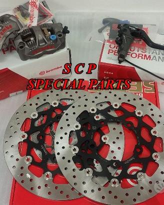 Brembo racing kit impianto frenante completo moto