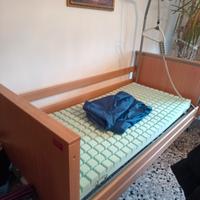 Letto Elettrico conRuote Per Anziani lunga degenza